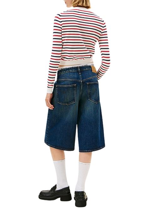 Cardigan in cotone a righe Tommy Jeans | DW0DW209760FG